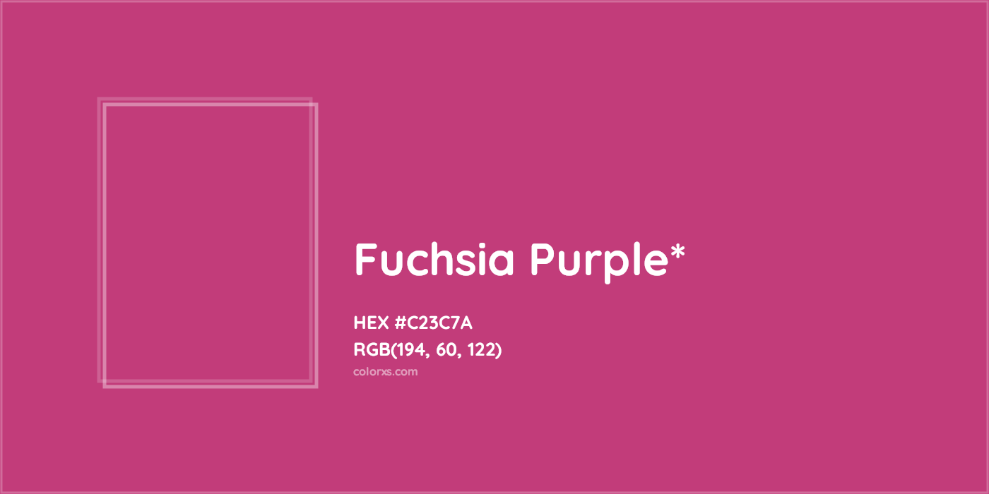HEX #C23C7A Color Name, Color Code, Palettes, Similar Paints, Images