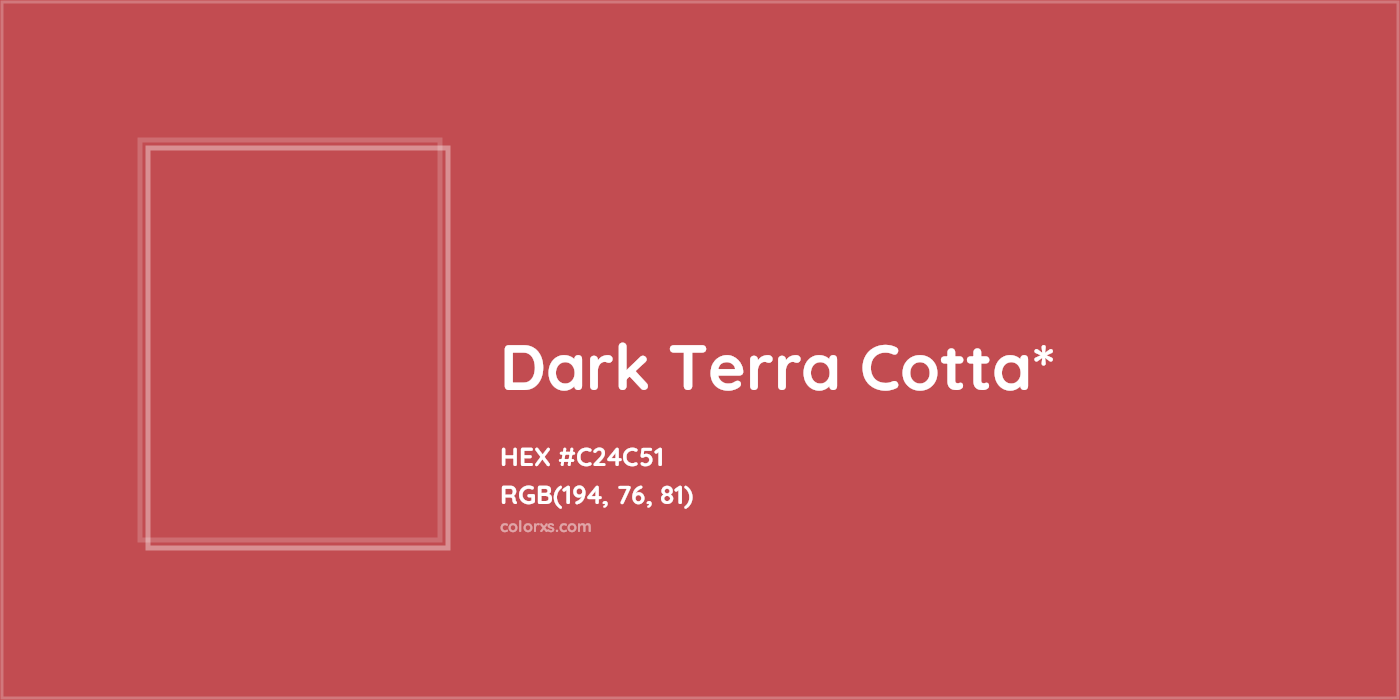 HEX #C24C51 Color Name, Color Code, Palettes, Similar Paints, Images