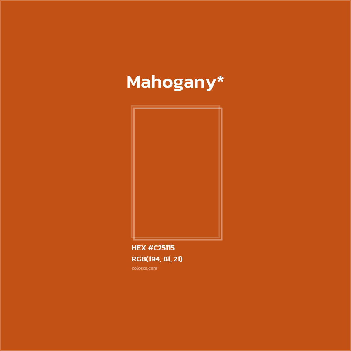 HEX #C25115 Color Name, Color Code, Palettes, Similar Paints, Images