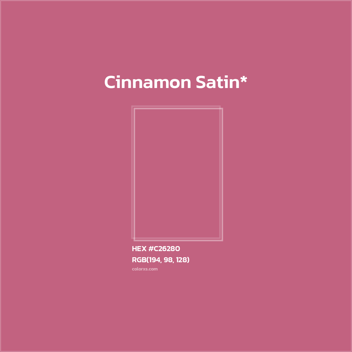 HEX #C26280 Color Name, Color Code, Palettes, Similar Paints, Images