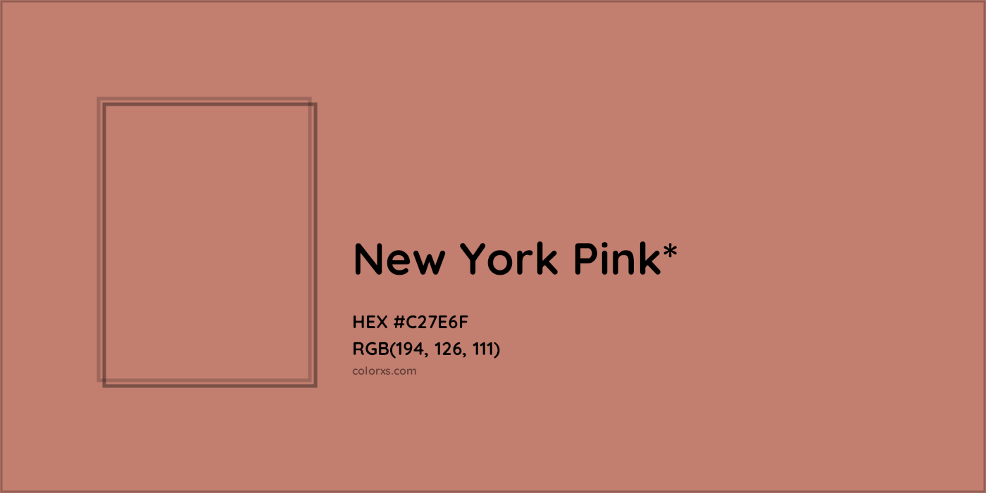 HEX #C27E6F Color Name, Color Code, Palettes, Similar Paints, Images