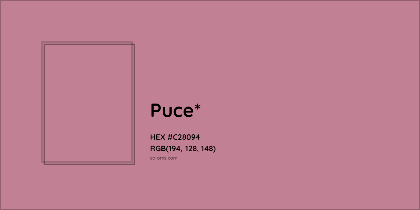 HEX #C28094 Color Name, Color Code, Palettes, Similar Paints, Images