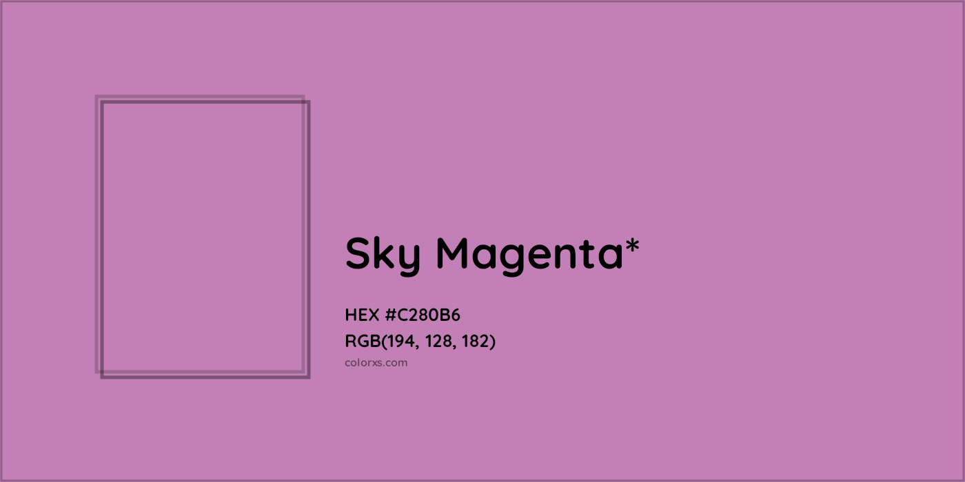 HEX #C280B6 Color Name, Color Code, Palettes, Similar Paints, Images