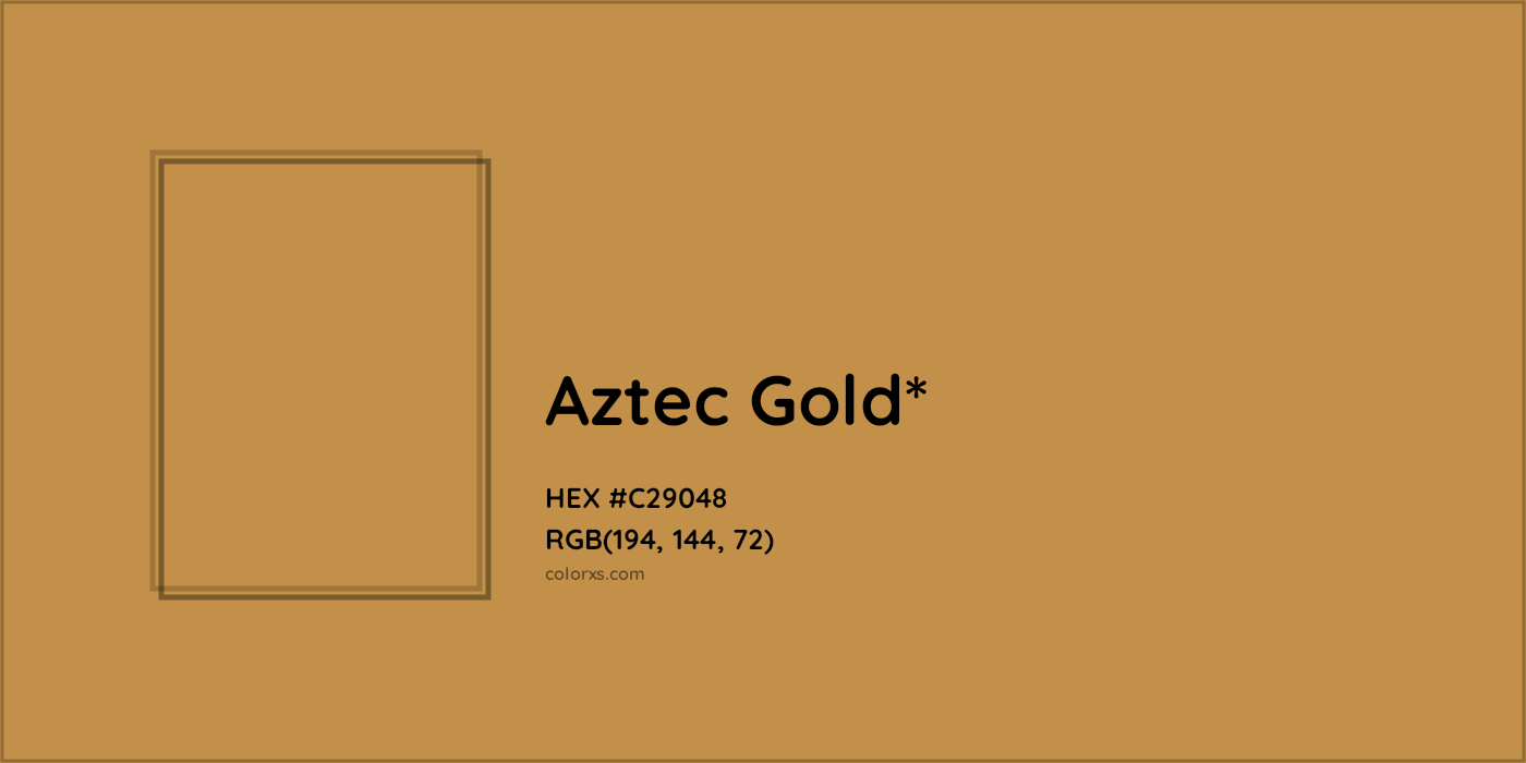 HEX #C29048 Color Name, Color Code, Palettes, Similar Paints, Images