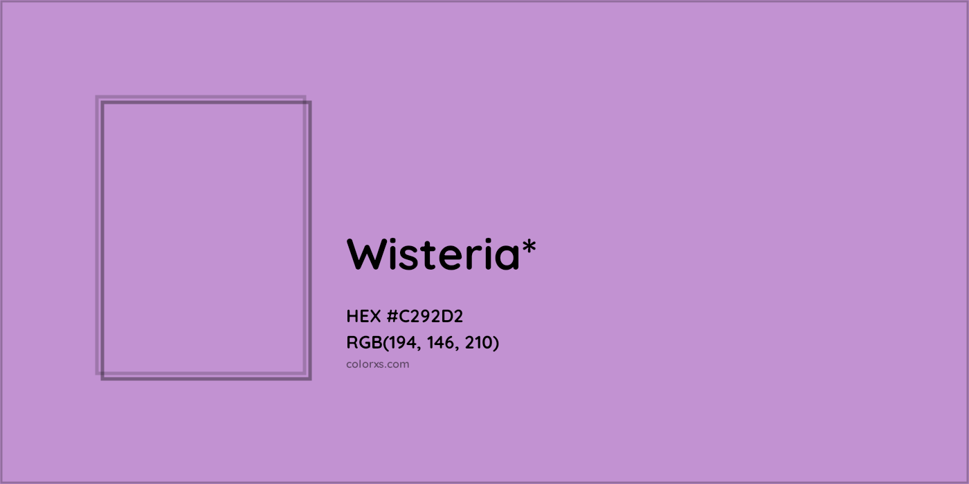 HEX #C292D2 Color Name, Color Code, Palettes, Similar Paints, Images