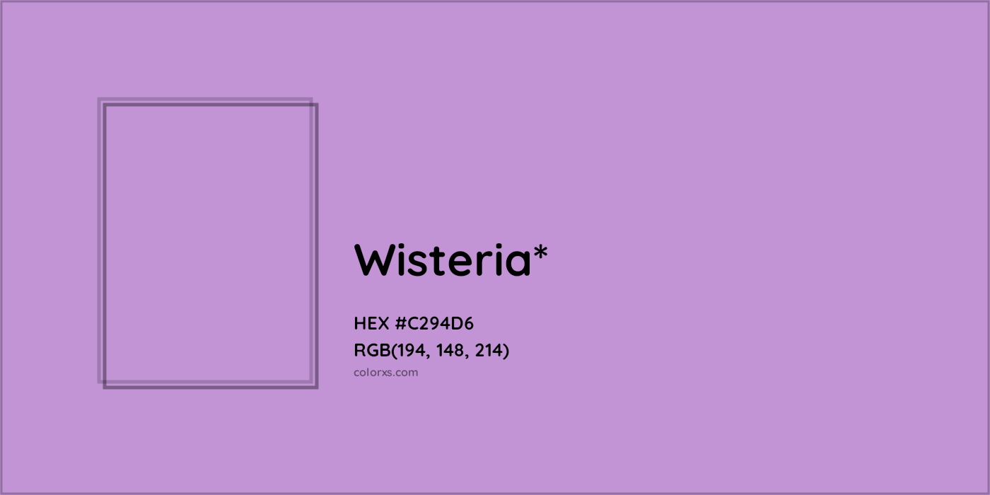 HEX #C294D6 Color Name, Color Code, Palettes, Similar Paints, Images