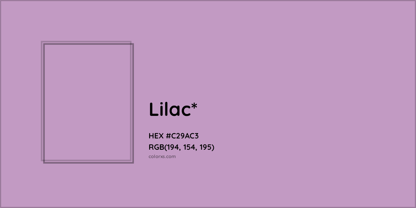 HEX #C29AC3 Color Name, Color Code, Palettes, Similar Paints, Images