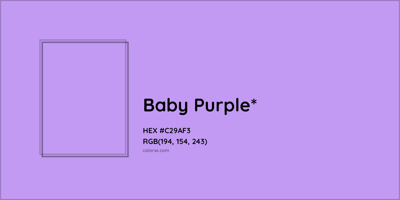 HEX #C29AF3 Color Name, Color Code, Palettes, Similar Paints, Images
