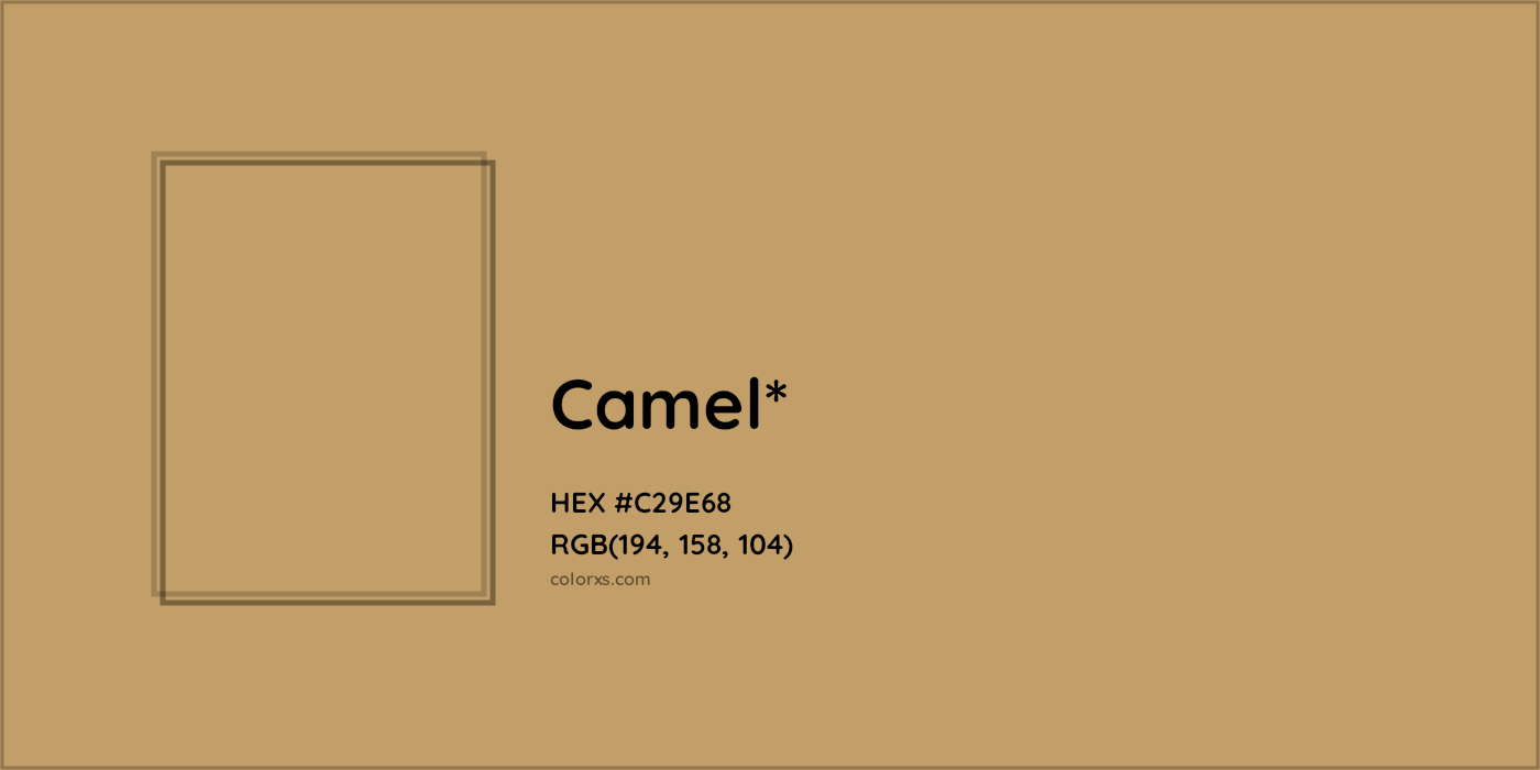 HEX #C29E68 Color Name, Color Code, Palettes, Similar Paints, Images