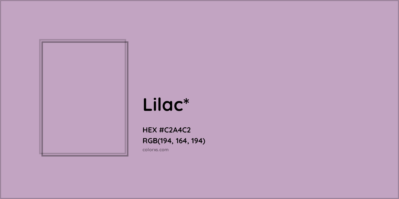 HEX #C2A4C2 Color Name, Color Code, Palettes, Similar Paints, Images