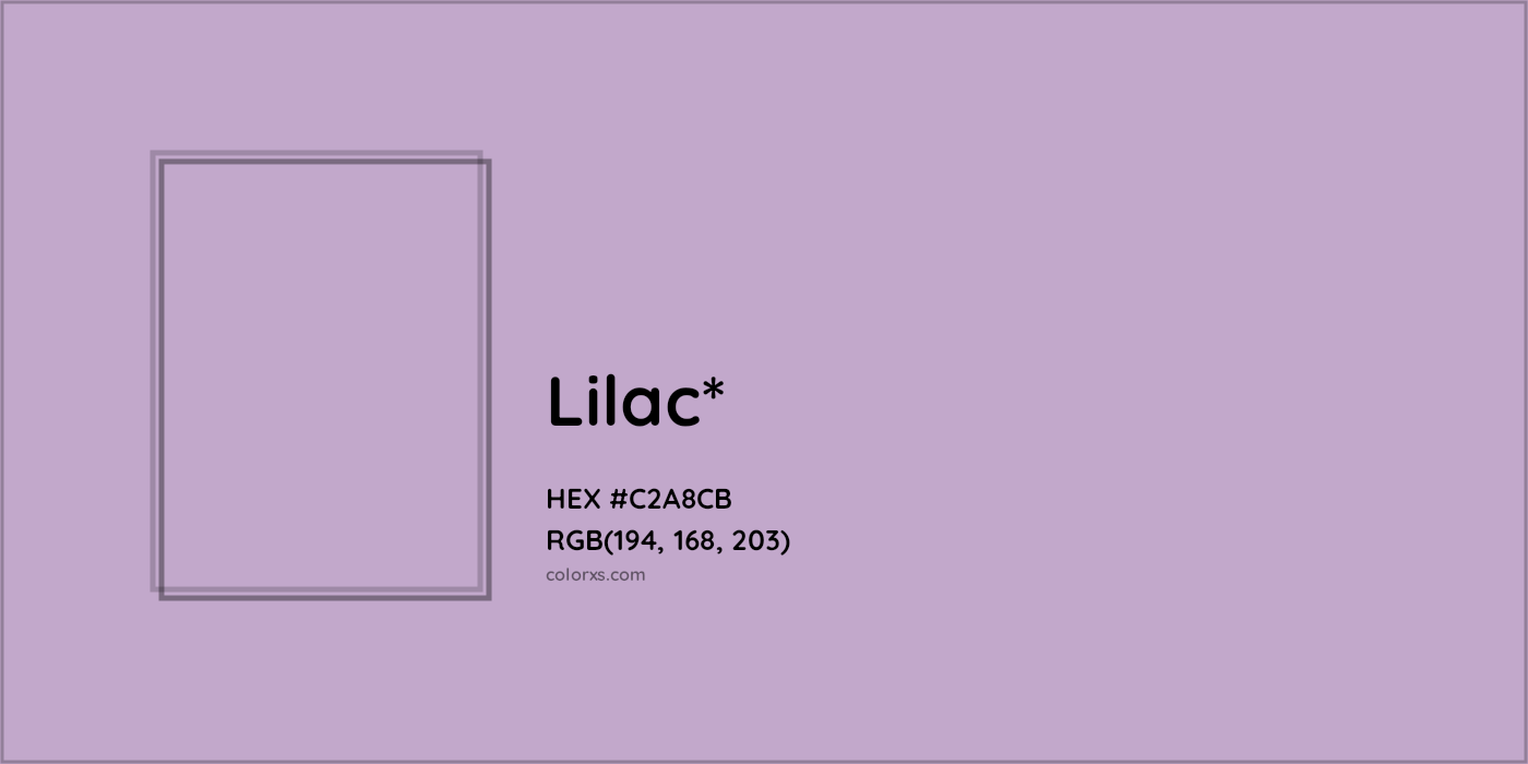 HEX #C2A8CB Color Name, Color Code, Palettes, Similar Paints, Images