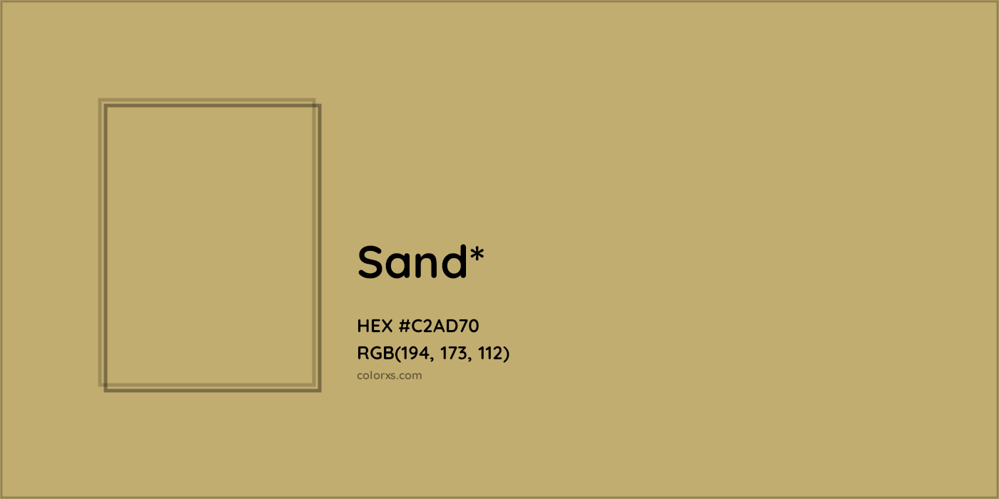 HEX #C2AD70 Color Name, Color Code, Palettes, Similar Paints, Images