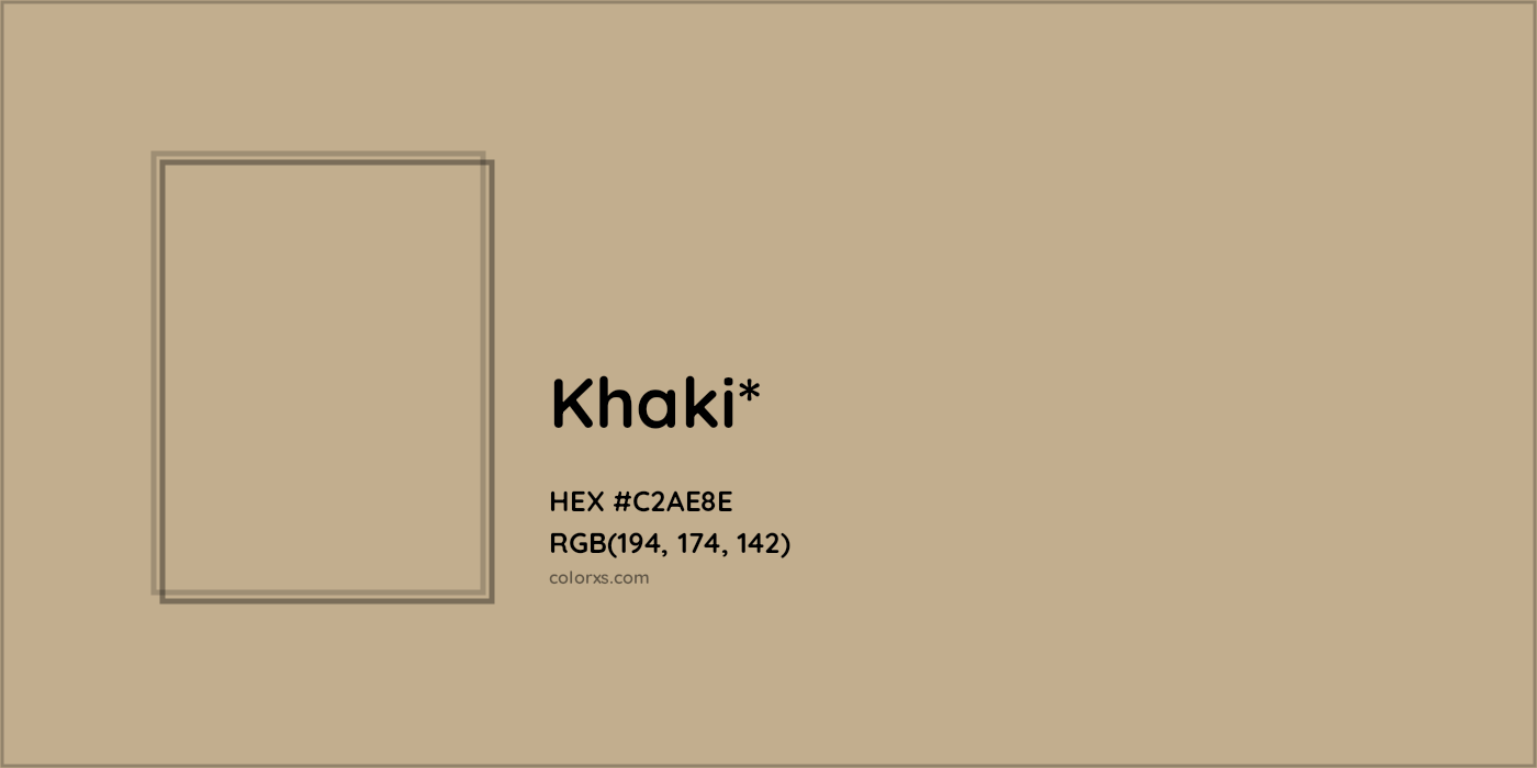HEX #C2AE8E Color Name, Color Code, Palettes, Similar Paints, Images