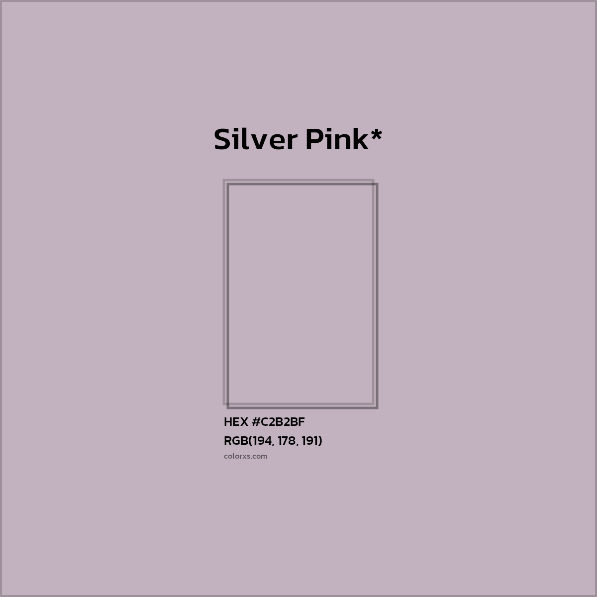 HEX #C2B2BF Color Name, Color Code, Palettes, Similar Paints, Images