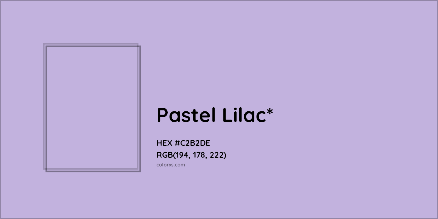 HEX #C2B2DE Color Name, Color Code, Palettes, Similar Paints, Images