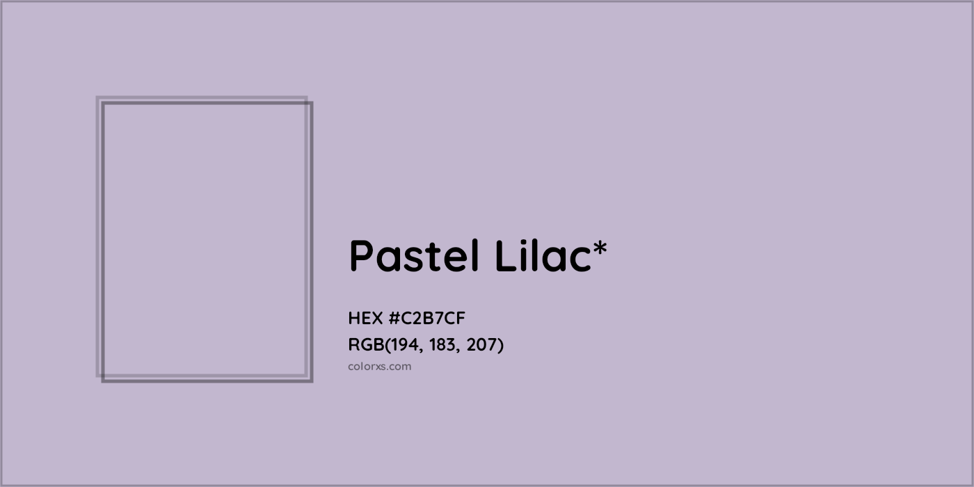 HEX #C2B7CF Color Name, Color Code, Palettes, Similar Paints, Images