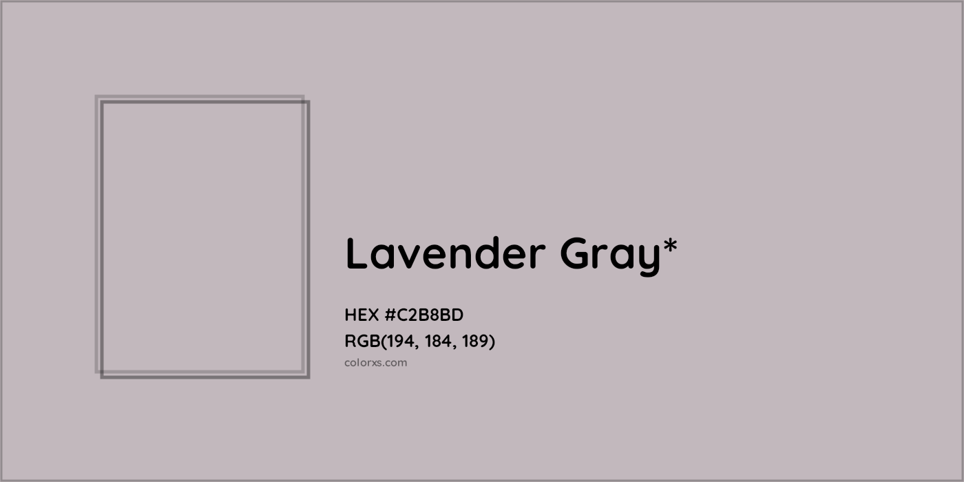 HEX #C2B8BD Color Name, Color Code, Palettes, Similar Paints, Images
