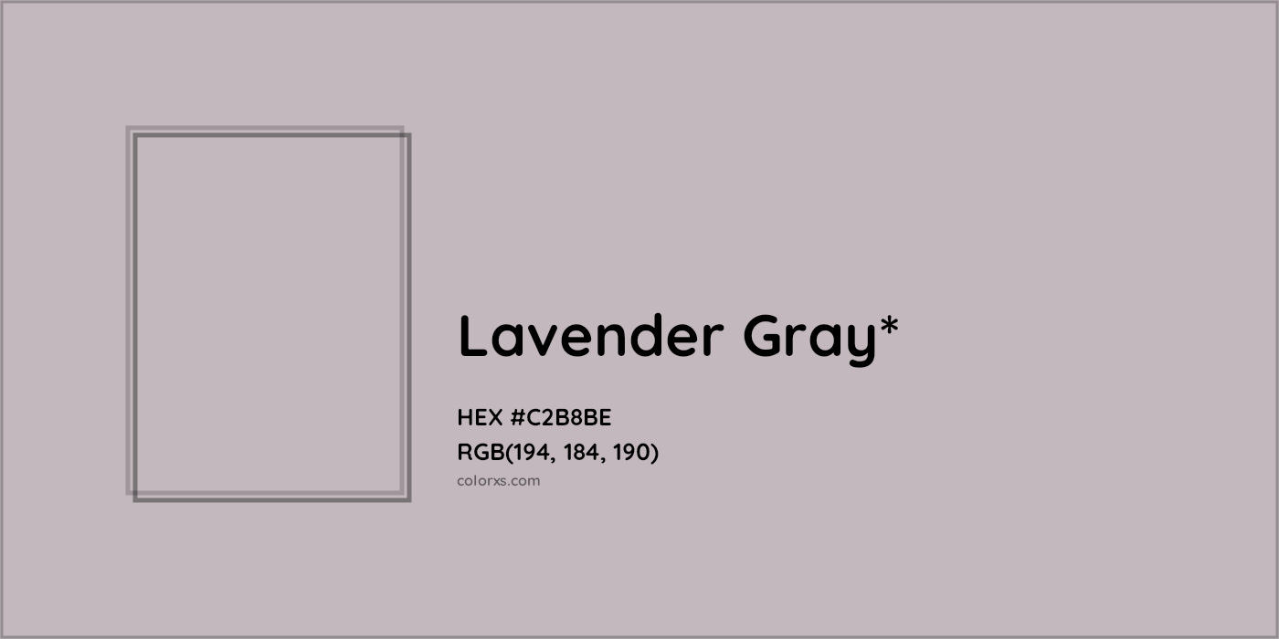 HEX #C2B8BE Color Name, Color Code, Palettes, Similar Paints, Images