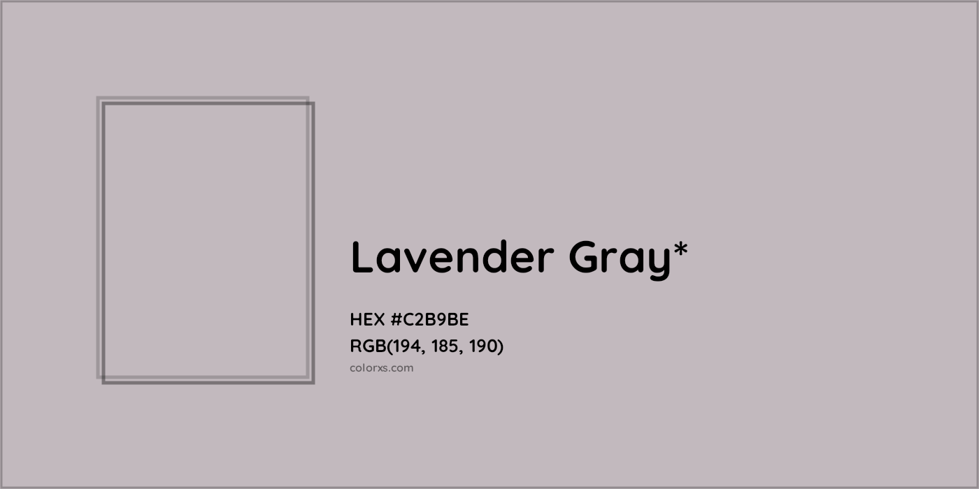 HEX #C2B9BE Color Name, Color Code, Palettes, Similar Paints, Images