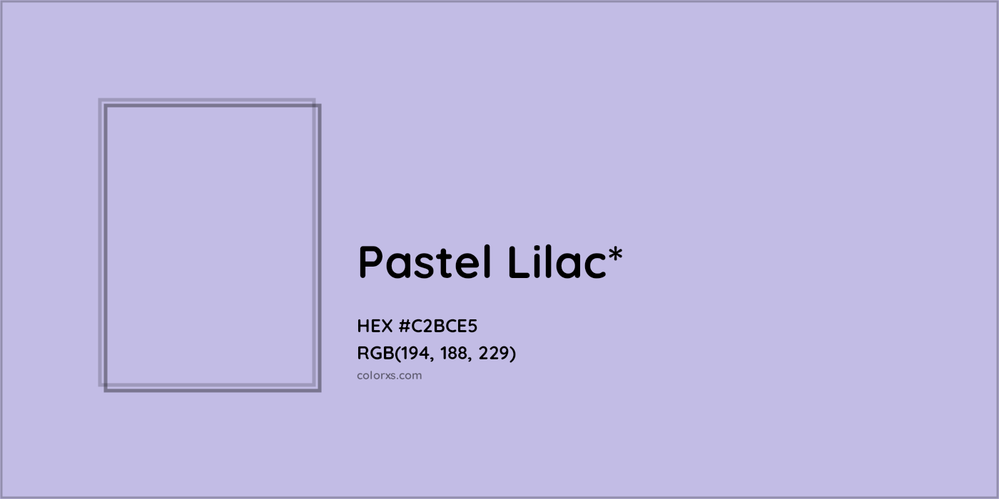HEX #C2BCE5 Color Name, Color Code, Palettes, Similar Paints, Images