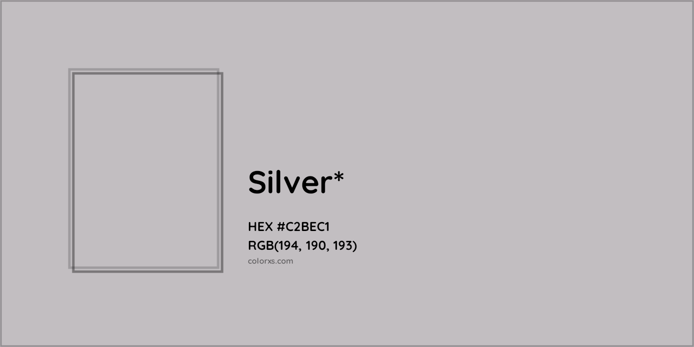 HEX #C2BEC1 Color Name, Color Code, Palettes, Similar Paints, Images