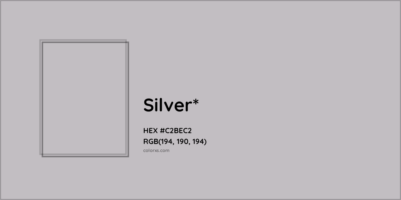 HEX #C2BEC2 Color Name, Color Code, Palettes, Similar Paints, Images