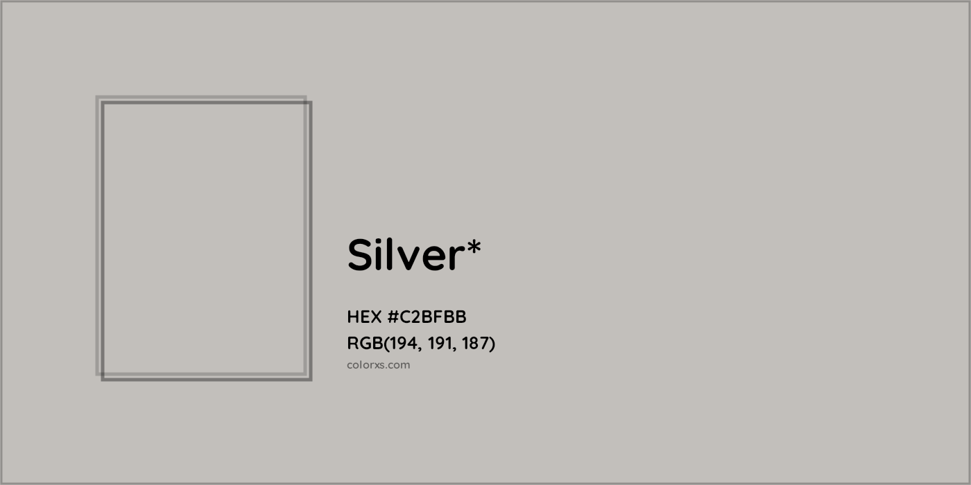 HEX #C2BFBB Color Name, Color Code, Palettes, Similar Paints, Images