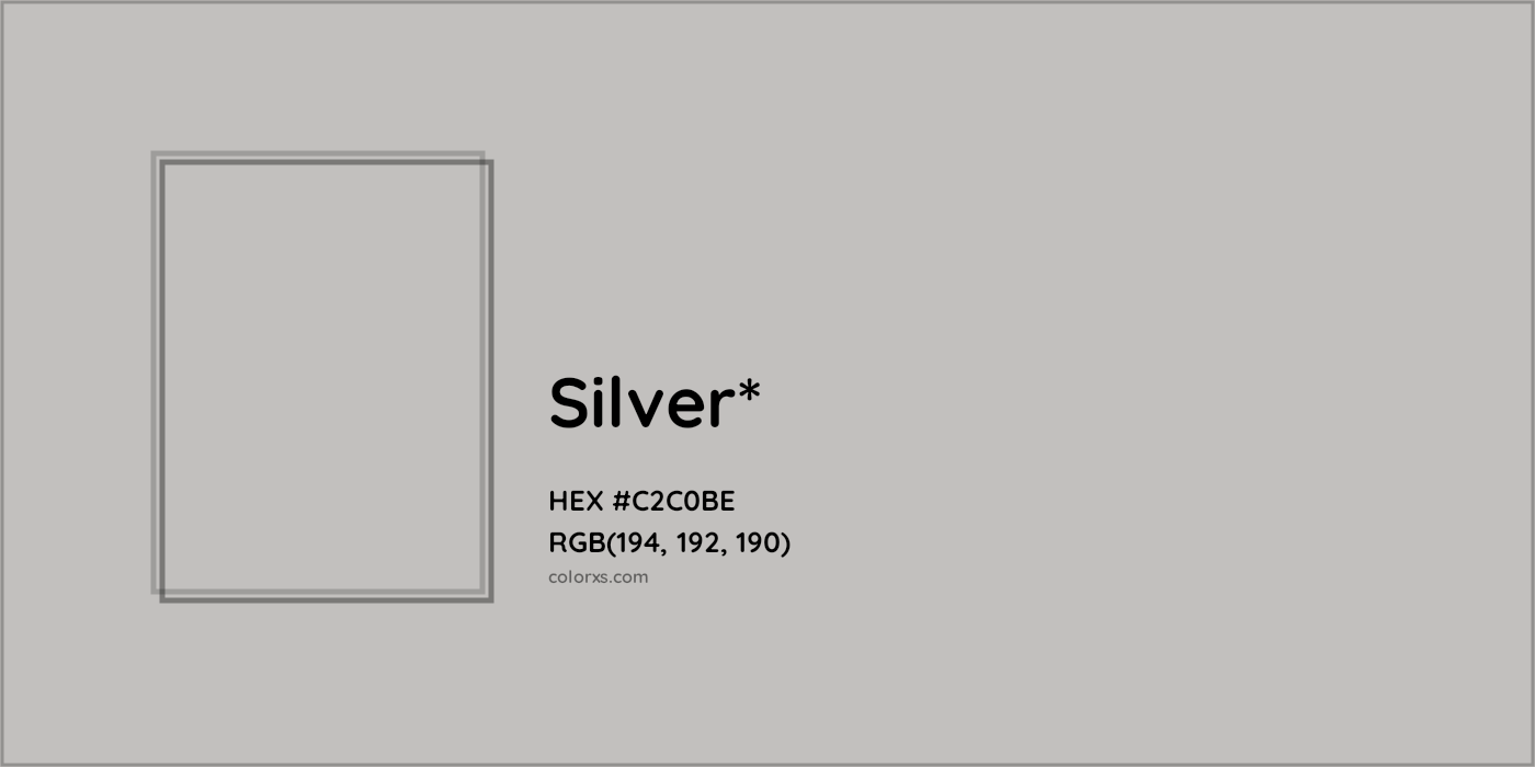 HEX #C2C0BE Color Name, Color Code, Palettes, Similar Paints, Images