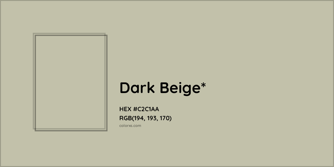 HEX #C2C1AA Color Name, Color Code, Palettes, Similar Paints, Images