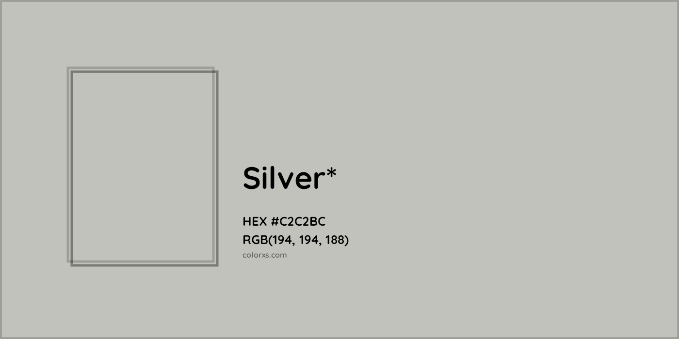 HEX #C2C2BC Color Name, Color Code, Palettes, Similar Paints, Images