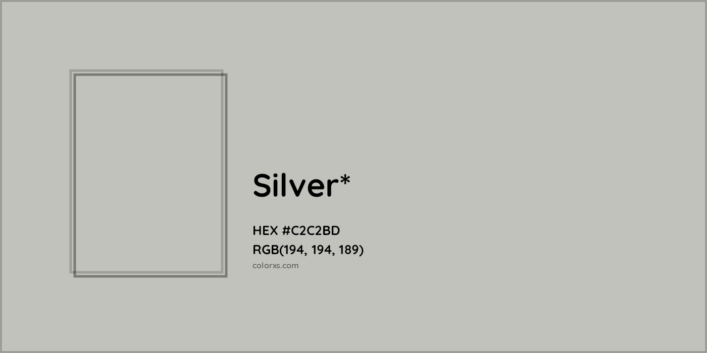 HEX #C2C2BD Color Name, Color Code, Palettes, Similar Paints, Images
