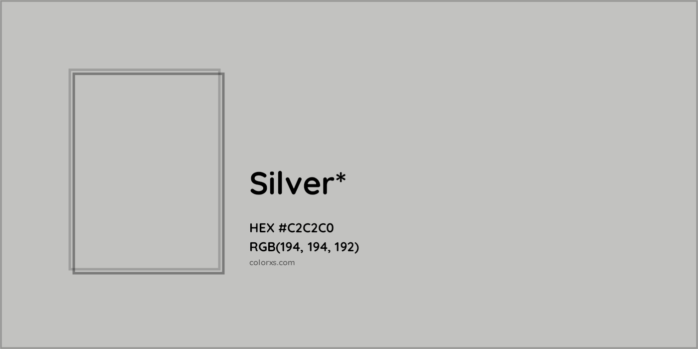 HEX #C2C2C0 Color Name, Color Code, Palettes, Similar Paints, Images