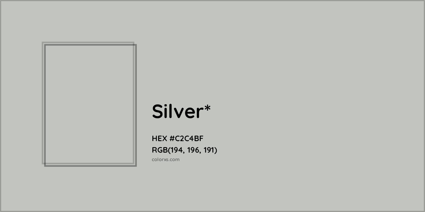 HEX #C2C4BF Color Name, Color Code, Palettes, Similar Paints, Images