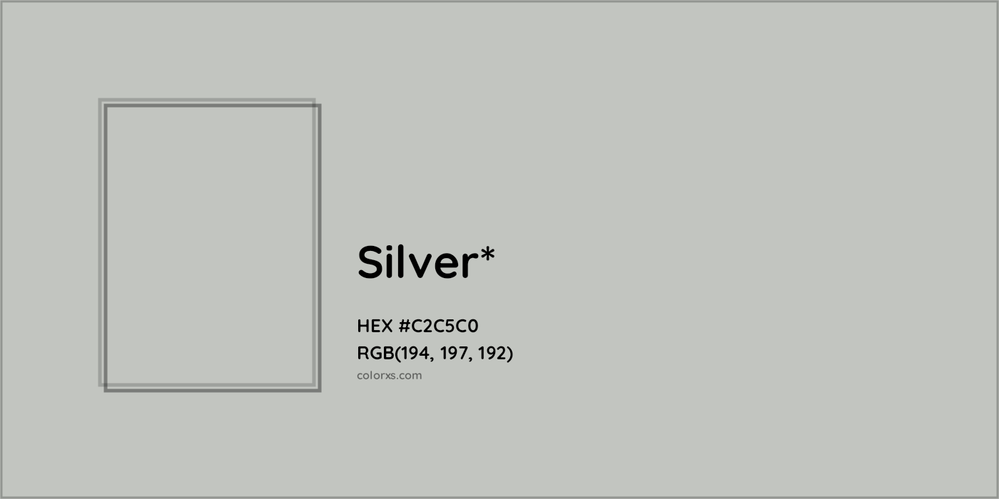 HEX #C2C5C0 Color Name, Color Code, Palettes, Similar Paints, Images