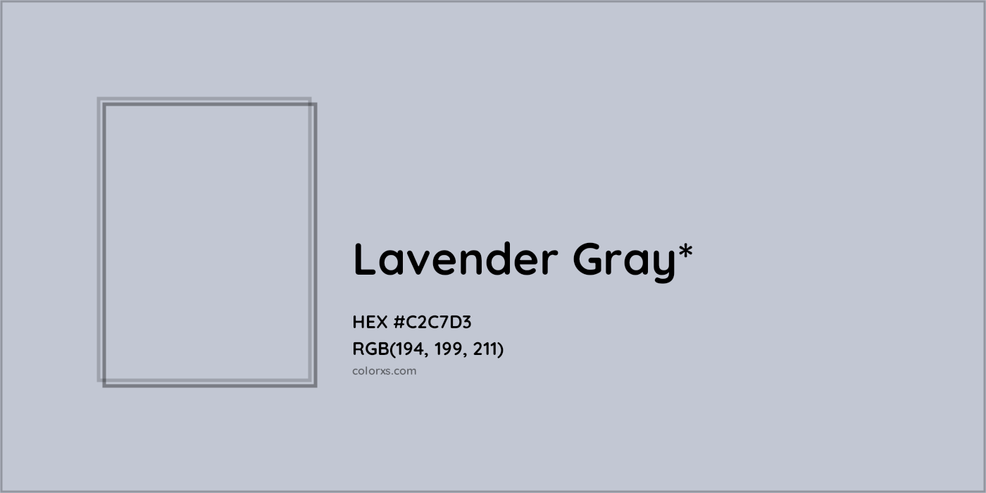 HEX #C2C7D3 Color Name, Color Code, Palettes, Similar Paints, Images