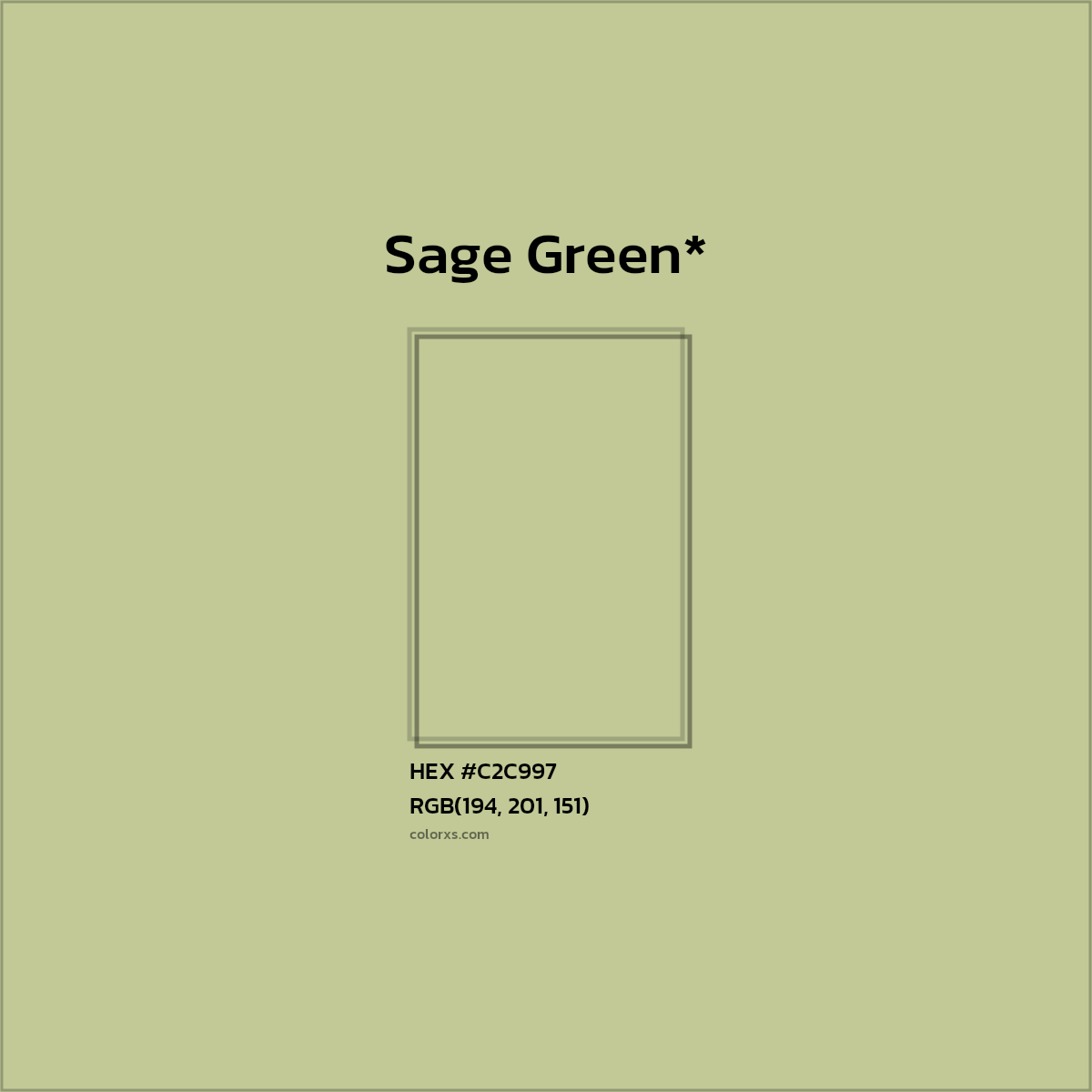 HEX #C2C997 Color Name, Color Code, Palettes, Similar Paints, Images