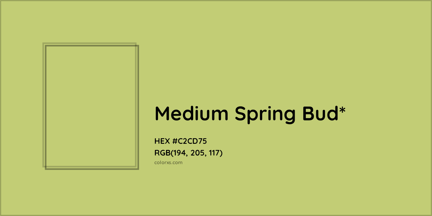 HEX #C2CD75 Color Name, Color Code, Palettes, Similar Paints, Images