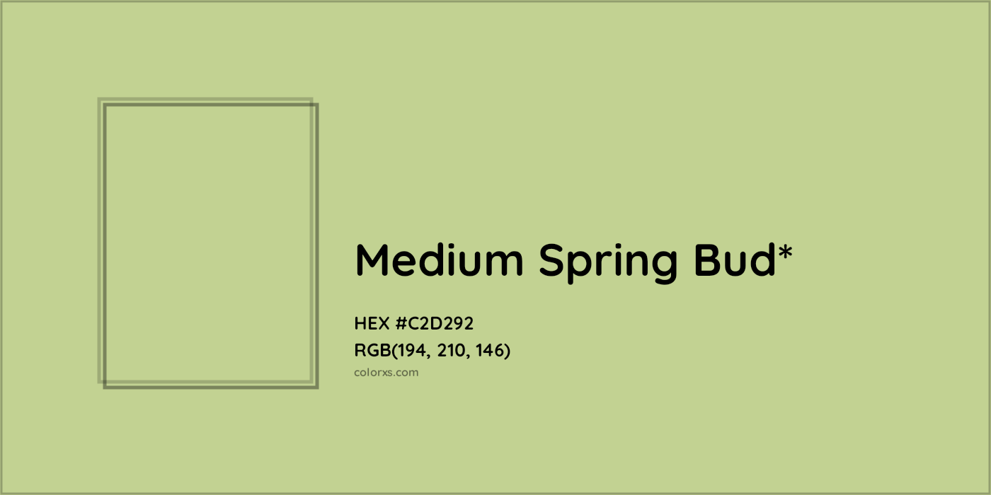HEX #C2D292 Color Name, Color Code, Palettes, Similar Paints, Images