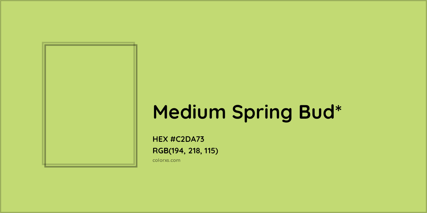 HEX #C2DA73 Color Name, Color Code, Palettes, Similar Paints, Images