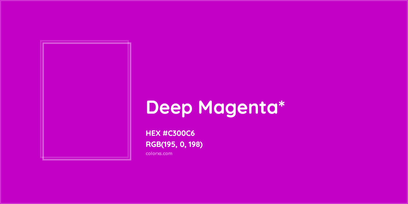 HEX #C300C6 Color Name, Color Code, Palettes, Similar Paints, Images