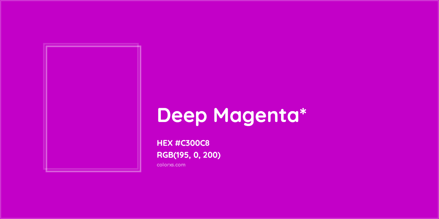 HEX #C300C8 Color Name, Color Code, Palettes, Similar Paints, Images