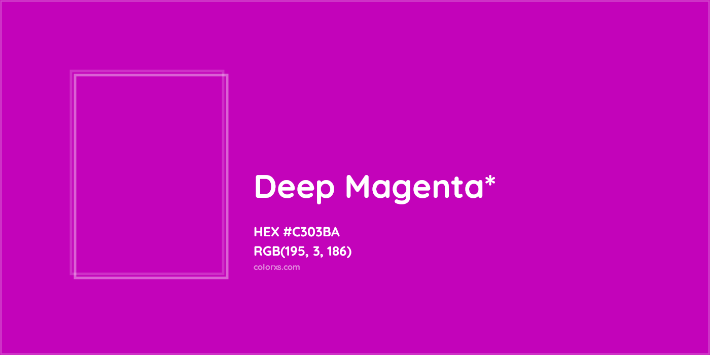 HEX #C303BA Color Name, Color Code, Palettes, Similar Paints, Images