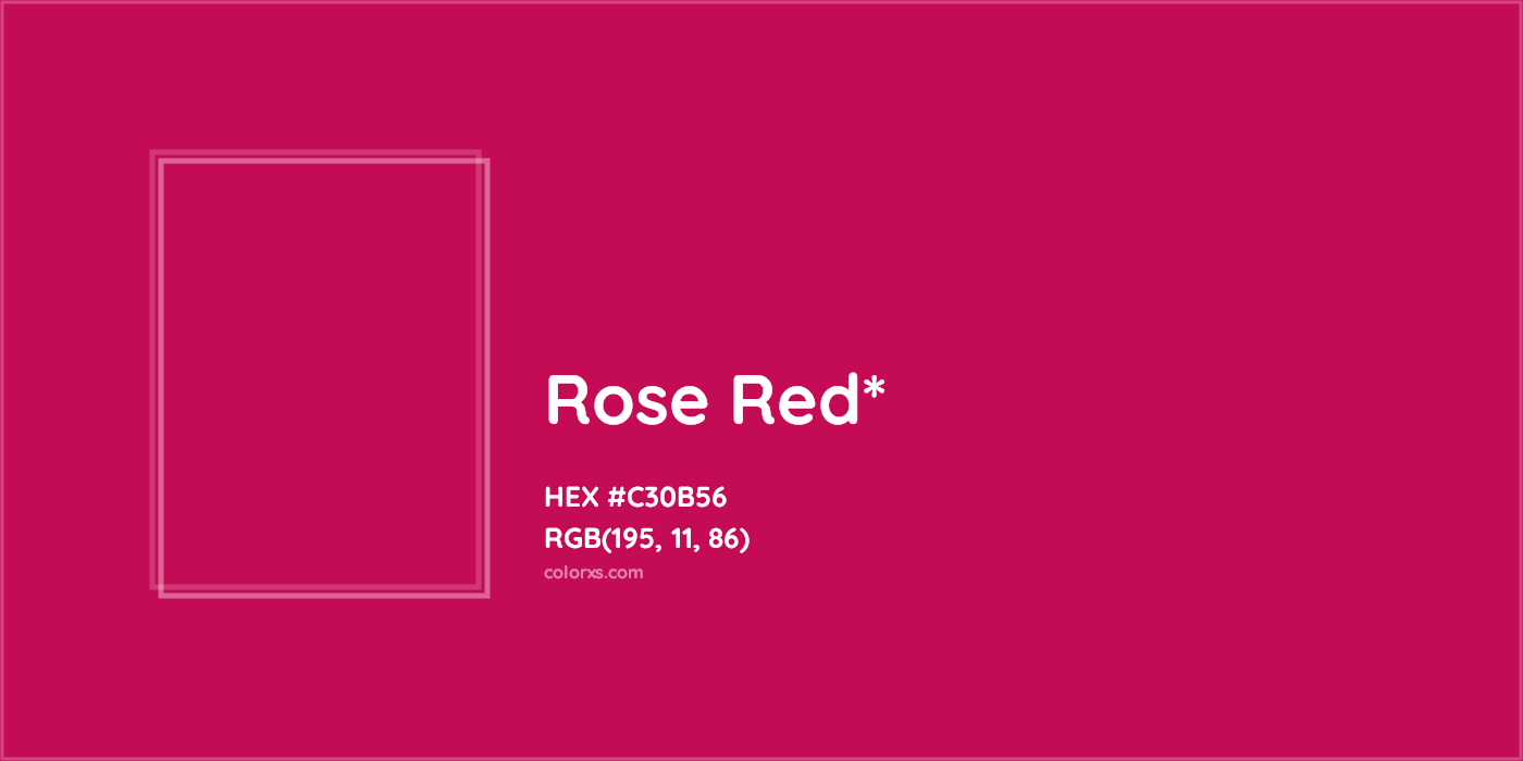 HEX #C30B56 Color Name, Color Code, Palettes, Similar Paints, Images
