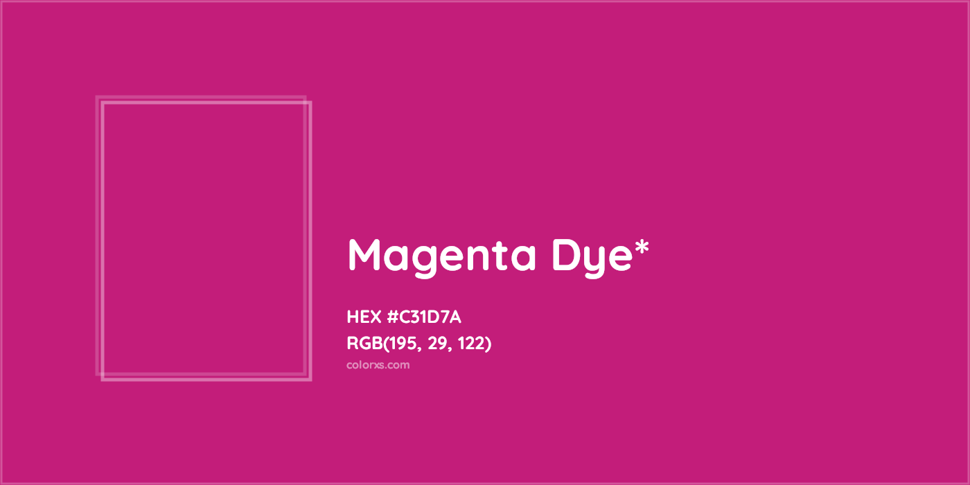 HEX #C31D7A Color Name, Color Code, Palettes, Similar Paints, Images