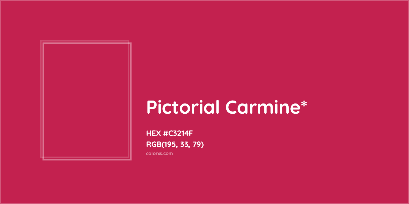 HEX #C3214F Color Name, Color Code, Palettes, Similar Paints, Images
