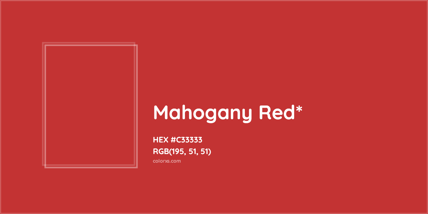 HEX #C33333 Color Name, Color Code, Palettes, Similar Paints, Images