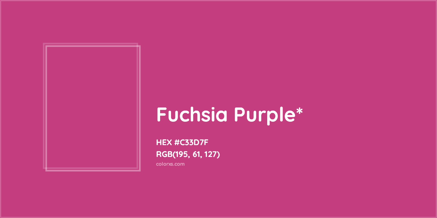HEX #C33D7F Color Name, Color Code, Palettes, Similar Paints, Images
