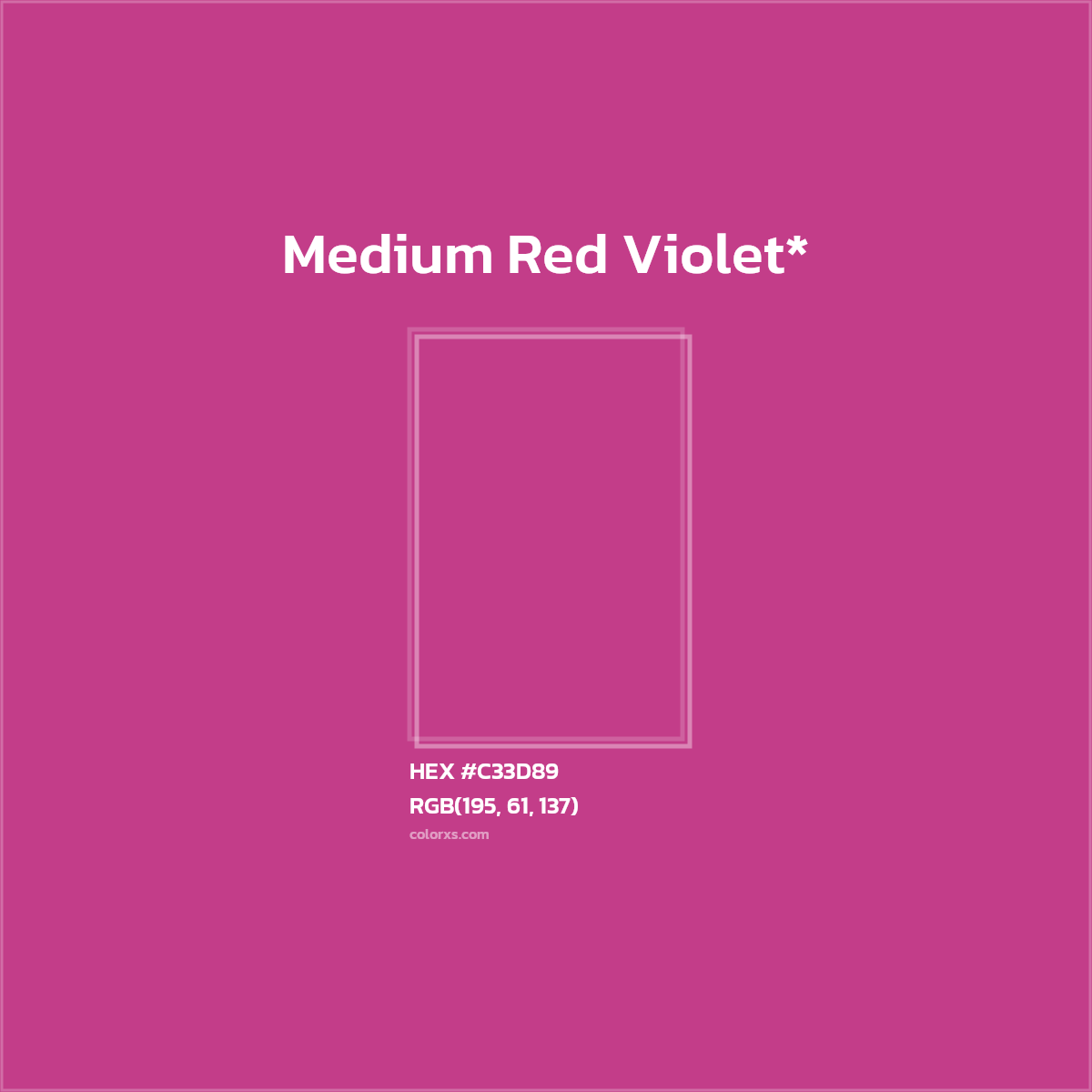 HEX #C33D89 Color Name, Color Code, Palettes, Similar Paints, Images