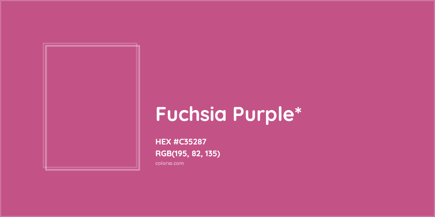 HEX #C35287 Color Name, Color Code, Palettes, Similar Paints, Images