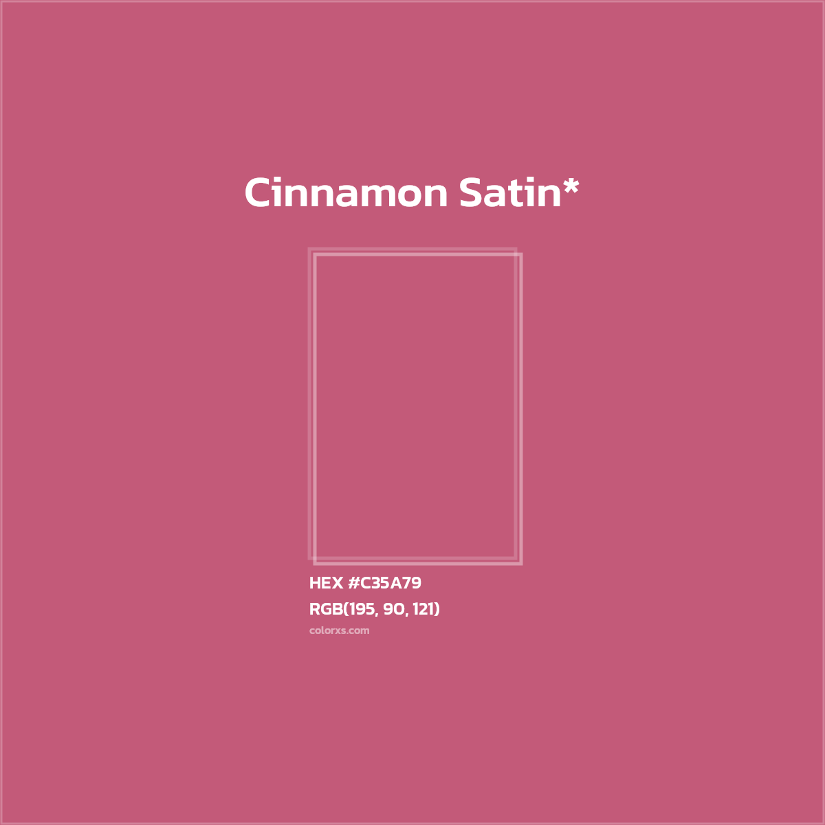 HEX #C35A79 Color Name, Color Code, Palettes, Similar Paints, Images